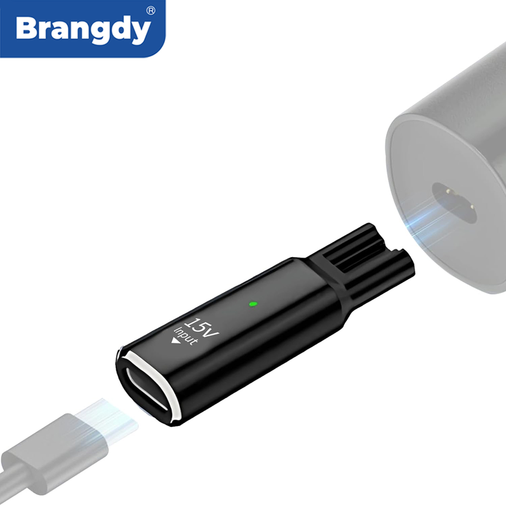 Beard Trimmer - Brangdy 15V HQ8505 Type-C เครื่องโกนหนวดอะแดปเตอร์ชาร์จสําหรับ Philips