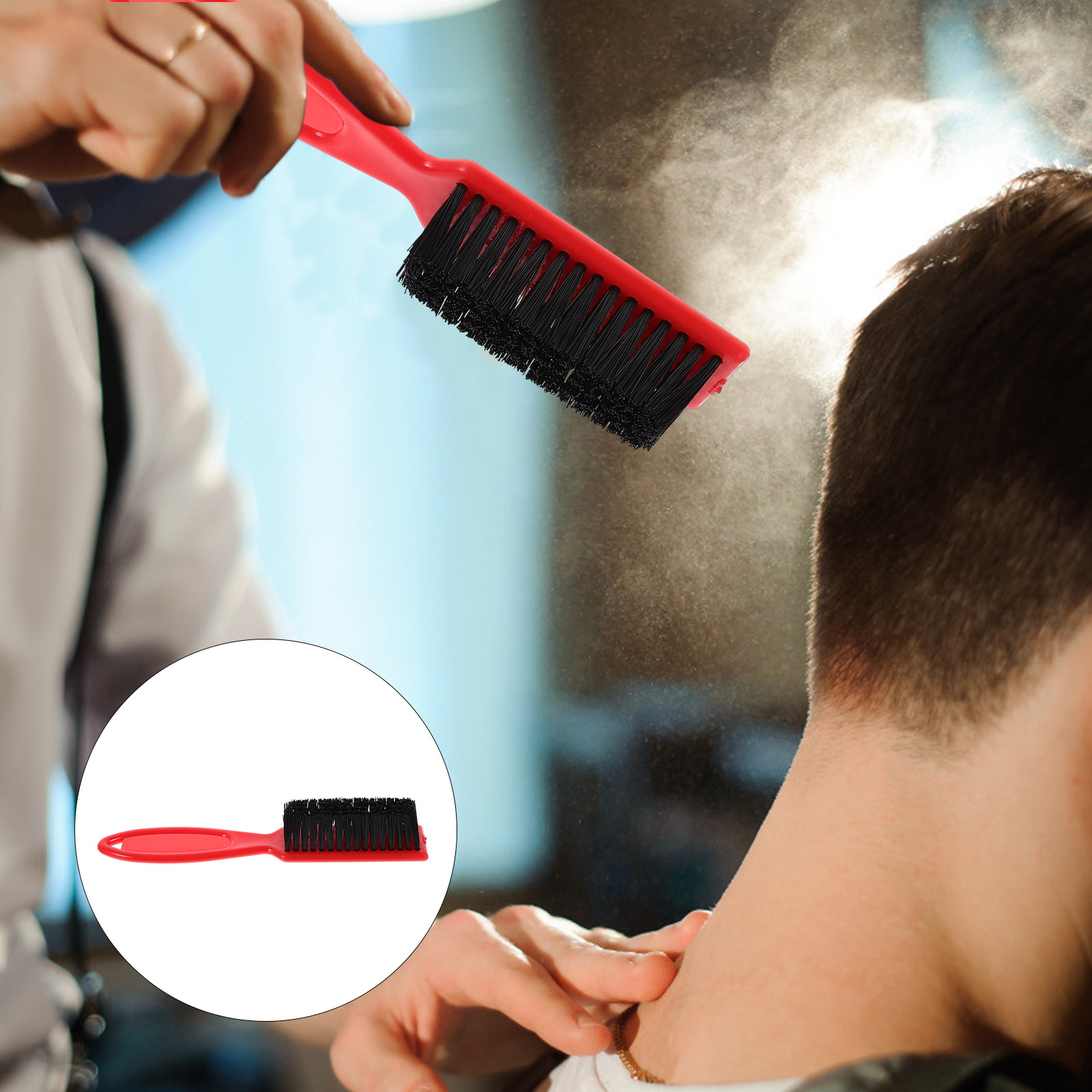 Men'S Grooming Hairstyles - แปรงปัดเศษผมและขนบนใบหน้า สำหรับการดูแล จัดแต่งทรง และทำความสะอาด – อุปกรณ์สำหรับปัดขนบนใบหน้าและลำคอสำหรับผู้ชาย
