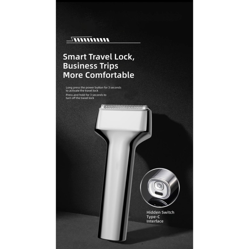 เครื่องโกนหนวดไฟฟ้าแบบชาร์จไฟไ - Mens Grooming Travel Kit บทวิจารณ์และราคา