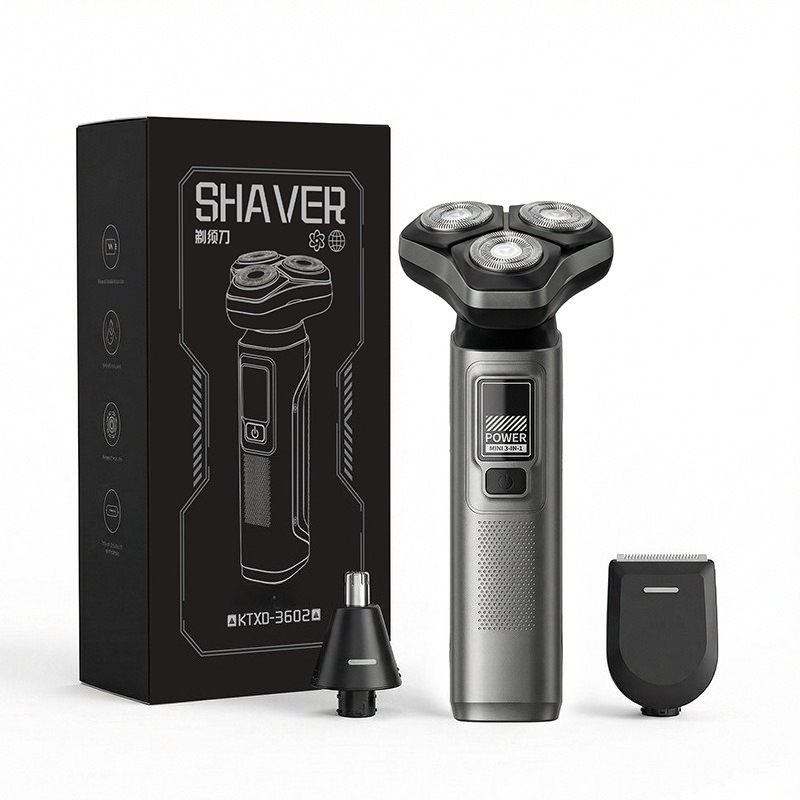เครื่องโกนหนวดไฟฟ้า 3-in-1 สำห - Mens Grooming Travel Kit บทวิจารณ์และราคา