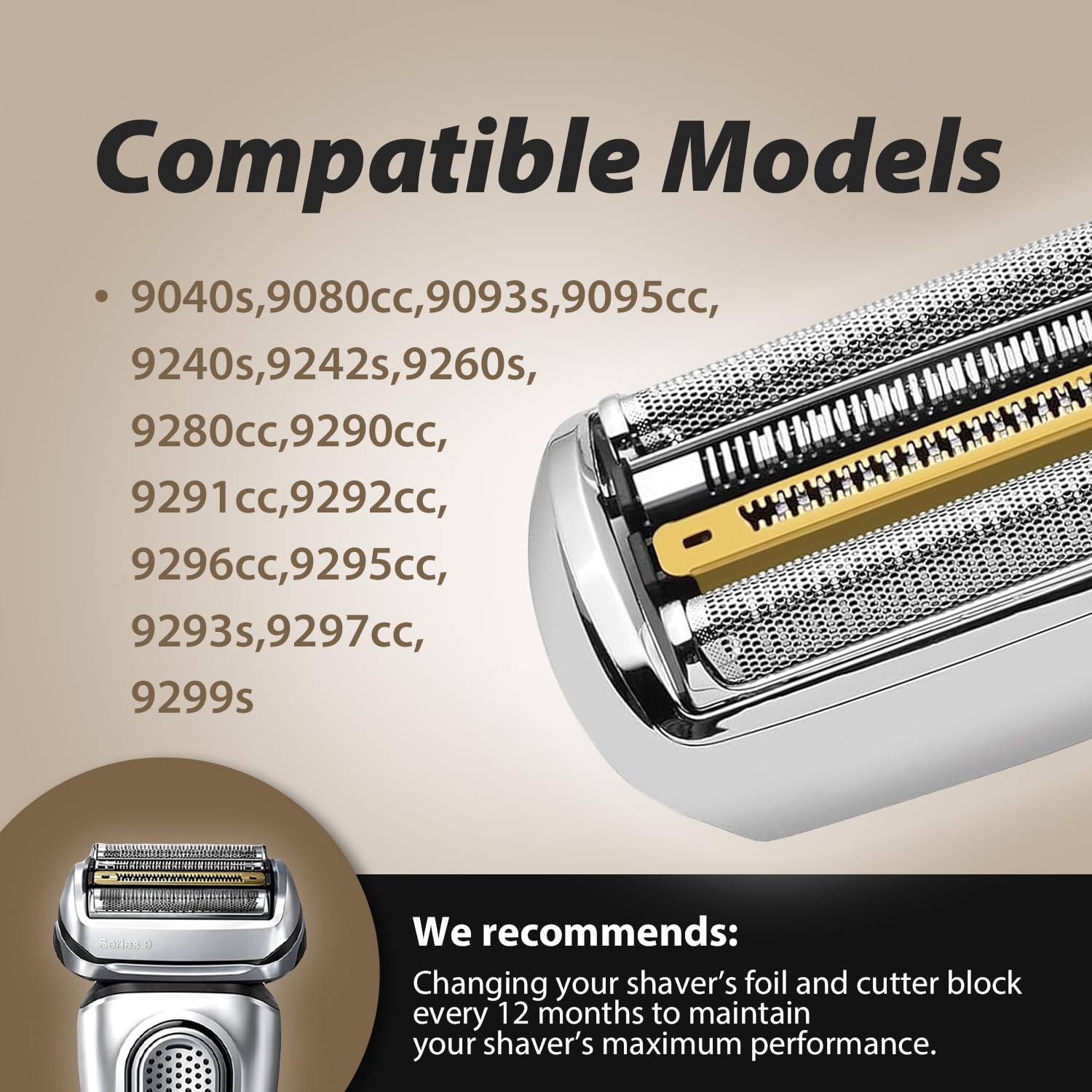 หัวฟอยล์ทดแทนรุ่นใหม่ 92S ใช้ไ - Electric Razor บทวิจารณ์และราคา