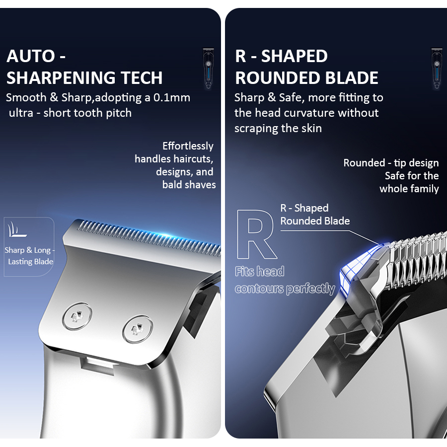 เครื่องตัดผมมืออาชีพสำหรับผู้ช - Hair Clipper บทวิจารณ์และราคา