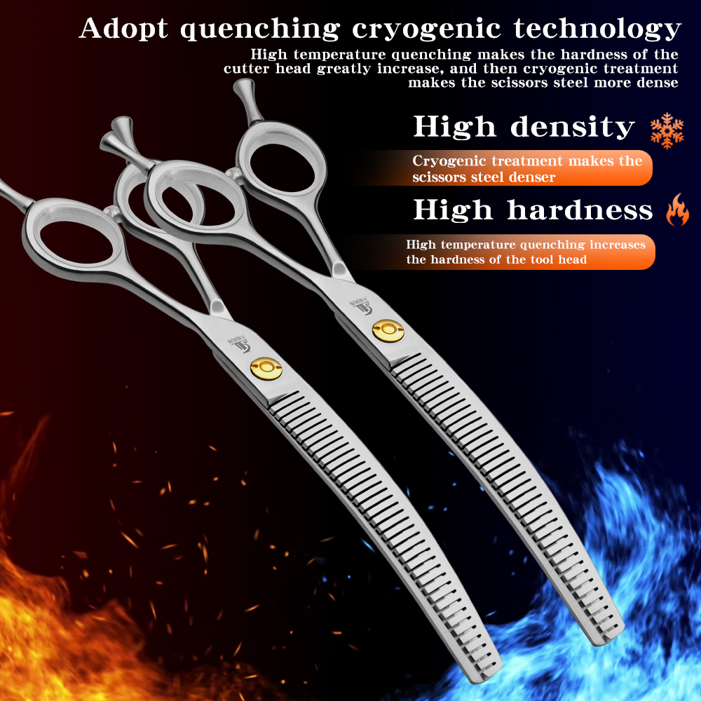 กรรไกรตัดขนสัตว์เลี้ยงแบบโค้ง  - Grooming Scissors บทวิจารณ์และราคา