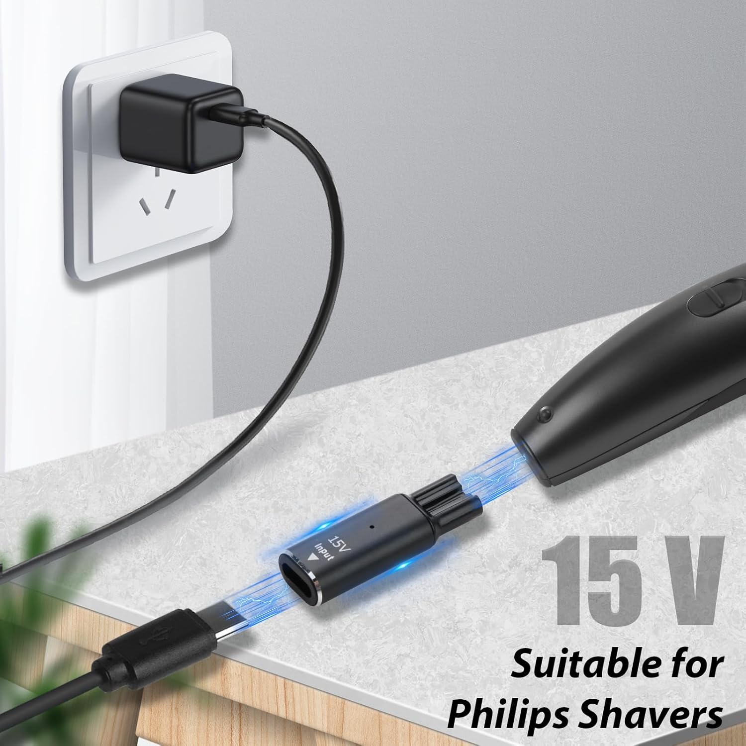 Brangdy 15V HQ8505 Type-C เครื - Beard Trimmer บทวิจารณ์และราคา