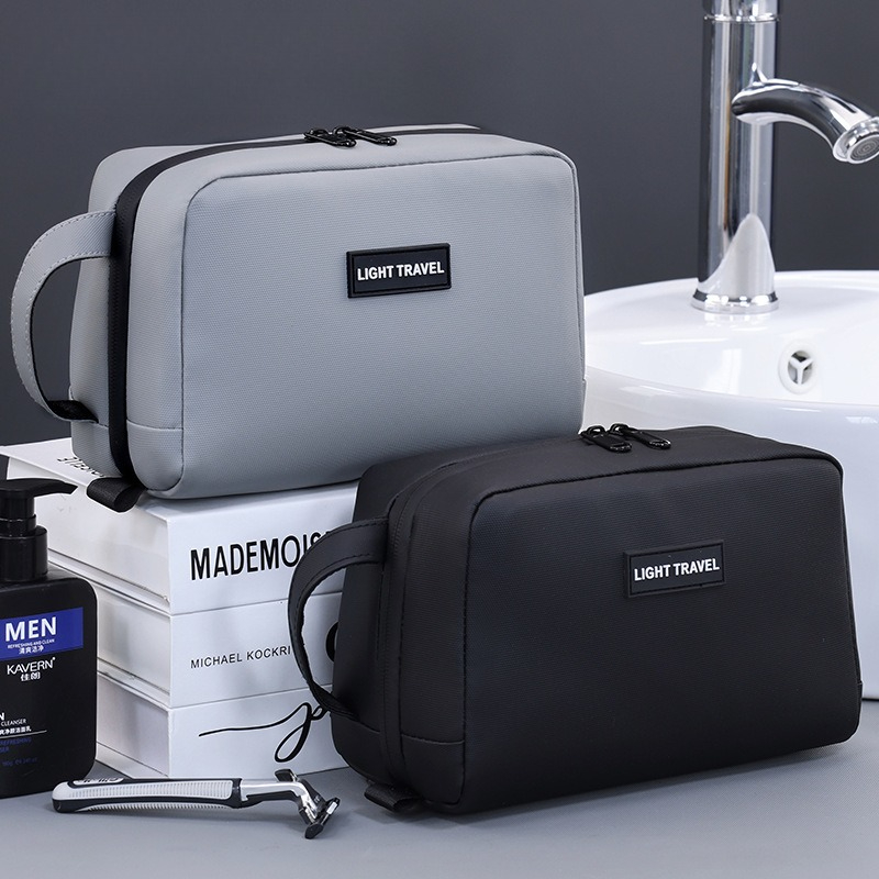 กระเป๋าเครื่องสำอางกันน้ำแบบพก - Mens Grooming Travel Kit บทวิจารณ์และราคา