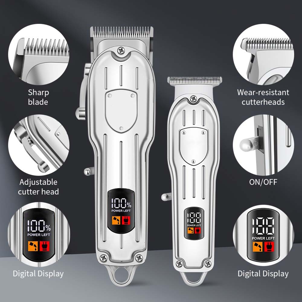 ชุดเครื่องตัดผมมืออาชีพพร้อมหน - Grooming Kit บทวิจารณ์และราคา