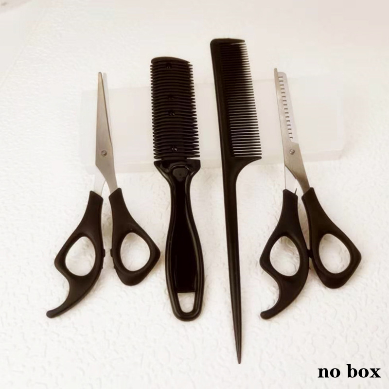 「กรรไกรตัดผม 4 ชิ้น กรรไกรช่าง - Grooming Scissors บทวิจารณ์และราคา