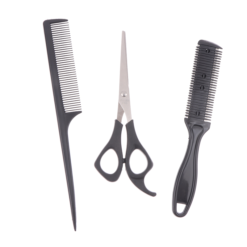 「กรรไกรตัดผม 4 ชิ้น กรรไกรช่าง - Grooming Scissors บทวิจารณ์และราคา
