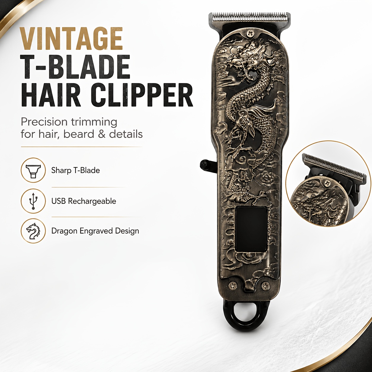 ปัตตาเลี่ยนไฟฟ้าชาร์จเร็วแบบ T - Body Trimmer บทวิจารณ์และราคา