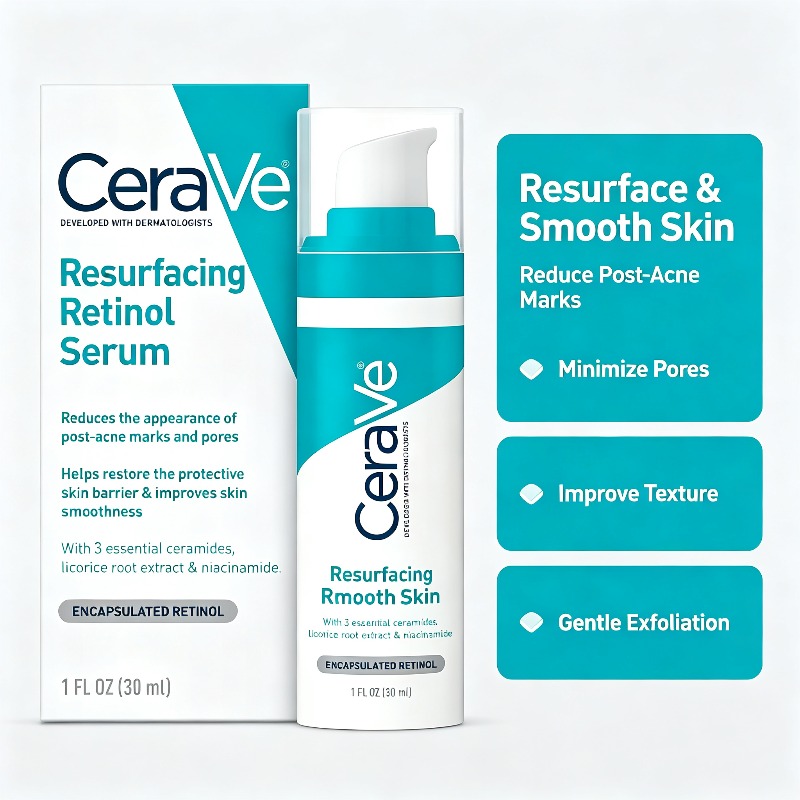 เซรั่มเรตินอล CeraVe ช่วยฟื้นฟ - Hair Clipper บทวิจารณ์และราคา