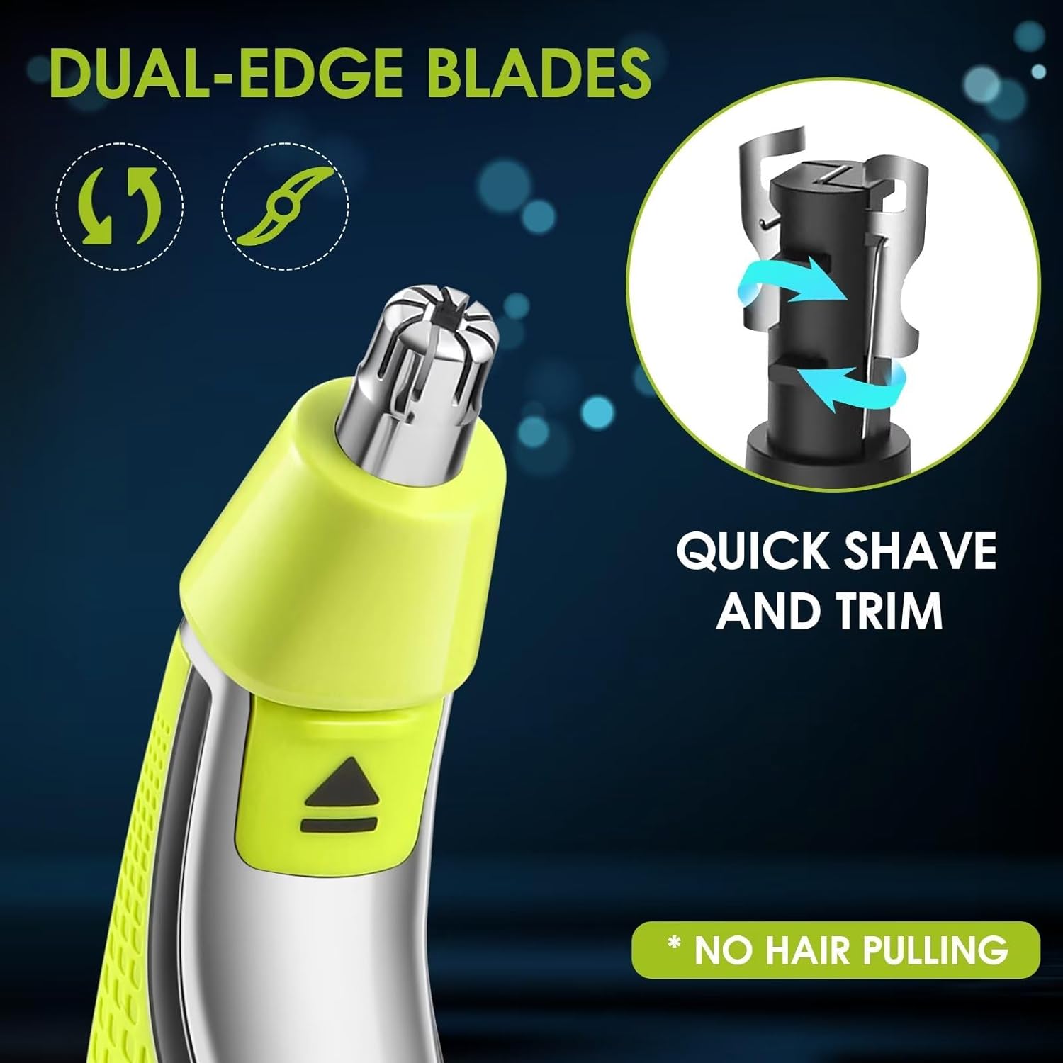 YUKU ผมจมูก Trimmer เปลี่ยนใบม - Nose Trimmer บทวิจารณ์และราคา