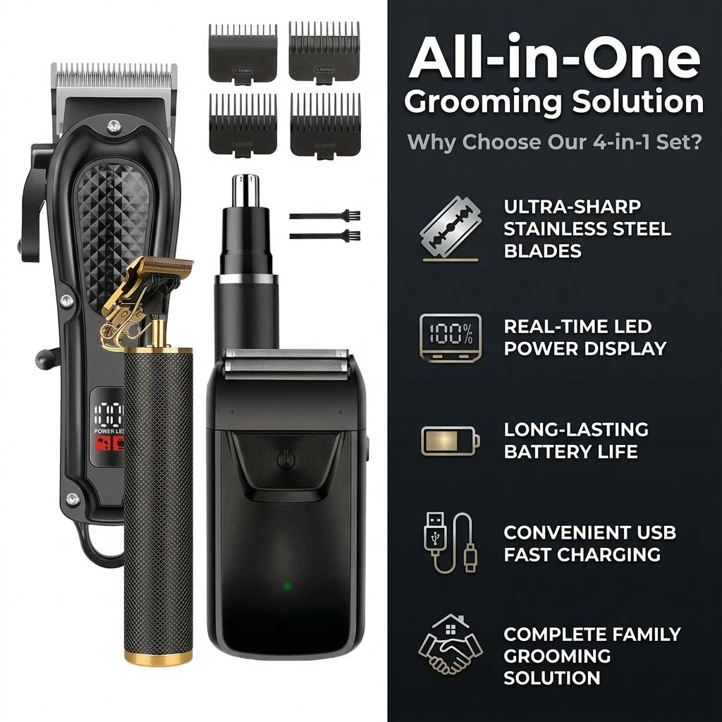 ชุดอุปกรณ์ตัดแต่งทรงผมสำหรับผู - Grooming Kit บทวิจารณ์และราคา