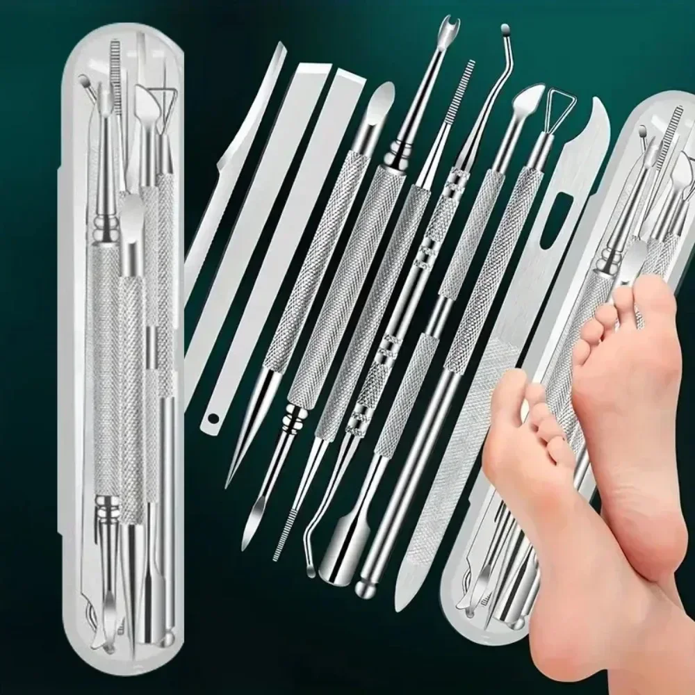 ชุดตะไบเท้า 10 ชิ้น ชุดอุปกรณ์ - Mens Grooming Travel Kit บทวิจารณ์และราคา