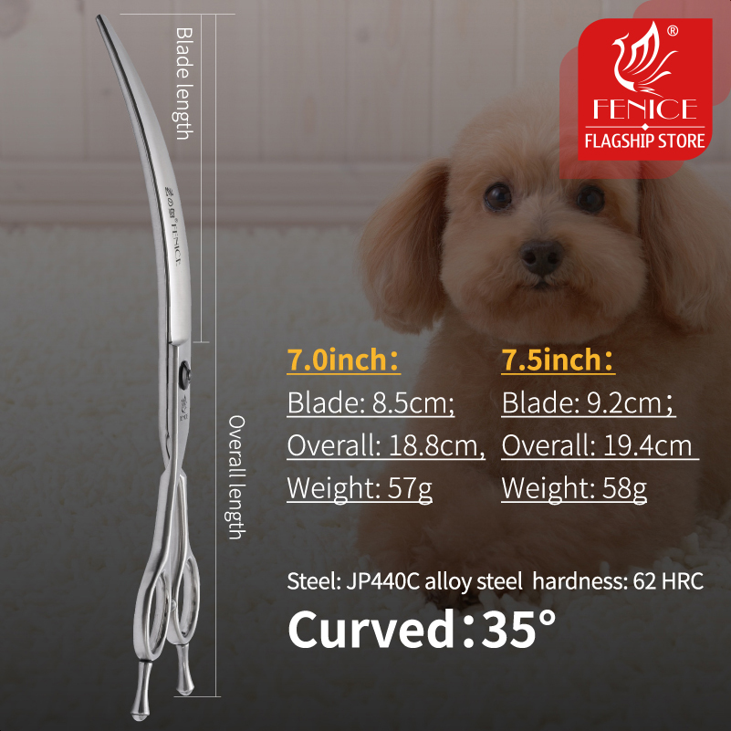 Fenice กรรไกรเล็มขนสัตว์เลี้ยง - Grooming Scissors บทวิจารณ์และราคา