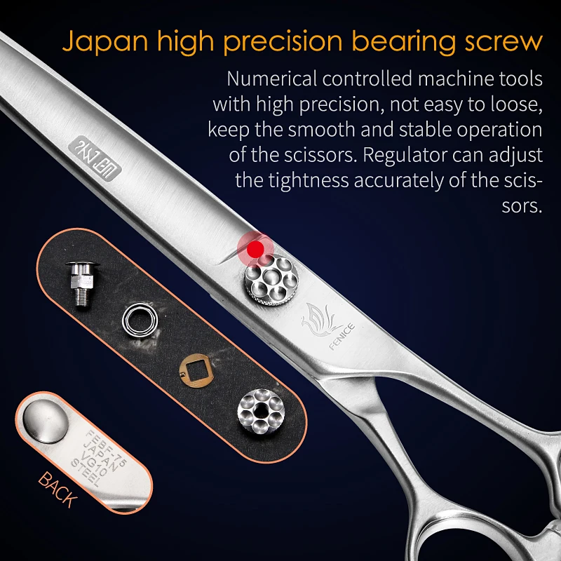 กรรไกรตัดขนสุนัข Fenice ขนาด 7 - Grooming Scissors บทวิจารณ์และราคา