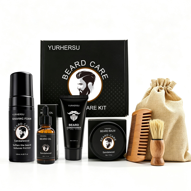 ชุดดูแลหนวดเครา 7 ชิ้น พร้อมหว - Grooming Scissors บทวิจารณ์และราคา