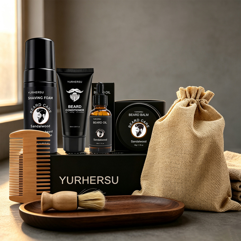 ชุดดูแลหนวดเครา 7 ชิ้น พร้อมหว - Grooming Scissors บทวิจารณ์และราคา