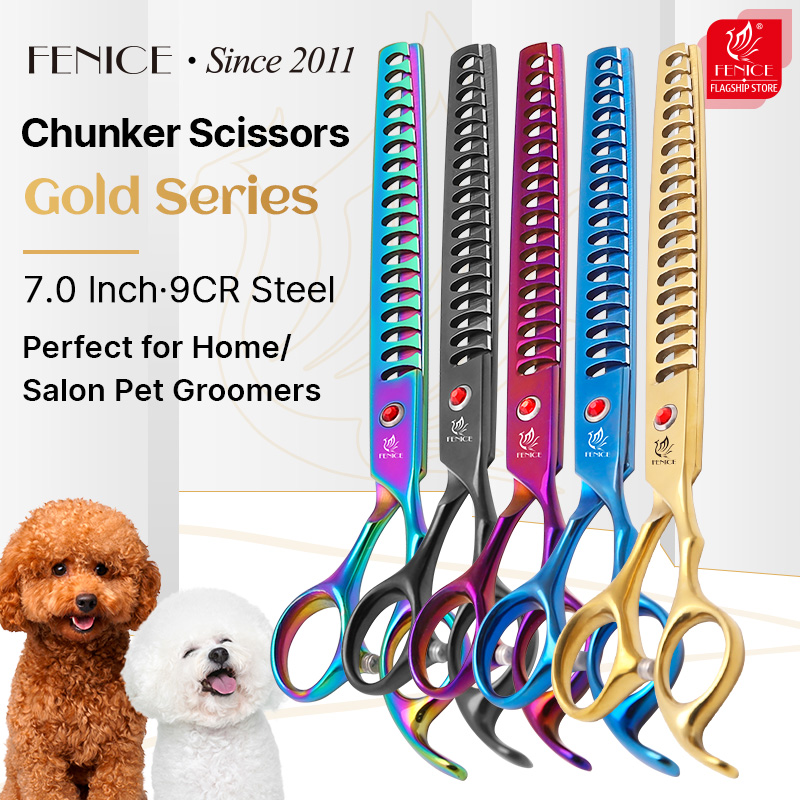 Fenice กรรไกรตัดขนสุนัข7.0นิ้ว - Grooming Scissors บทวิจารณ์และราคา