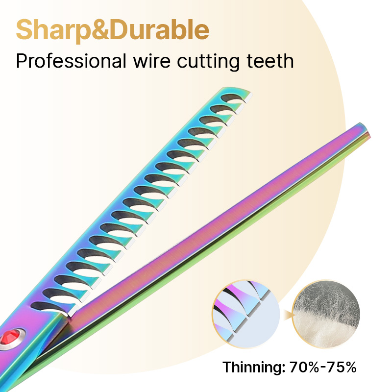 Fenice กรรไกรตัดขนสุนัข7.0นิ้ว - Grooming Scissors บทวิจารณ์และราคา