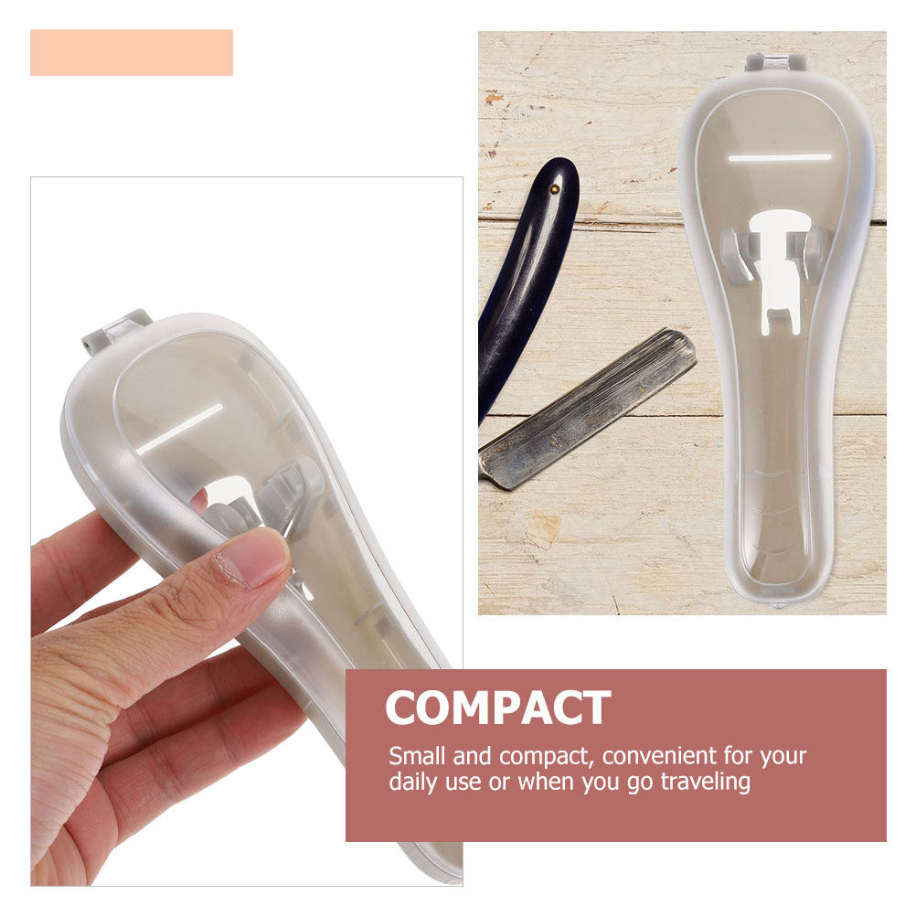 2 ชิ้น กล่องใส่มีดโกนหนวดแบบพก - Electric Razor บทวิจารณ์และราคา